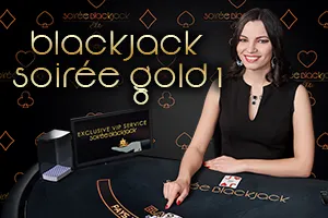 Blackjack Soirée Gold 1 - ADUGAMING