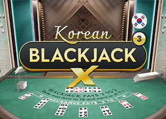 Korean BlackjackX 3 - ADUGAMING