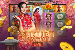 Sakura Fortune Live - ADUGAMING